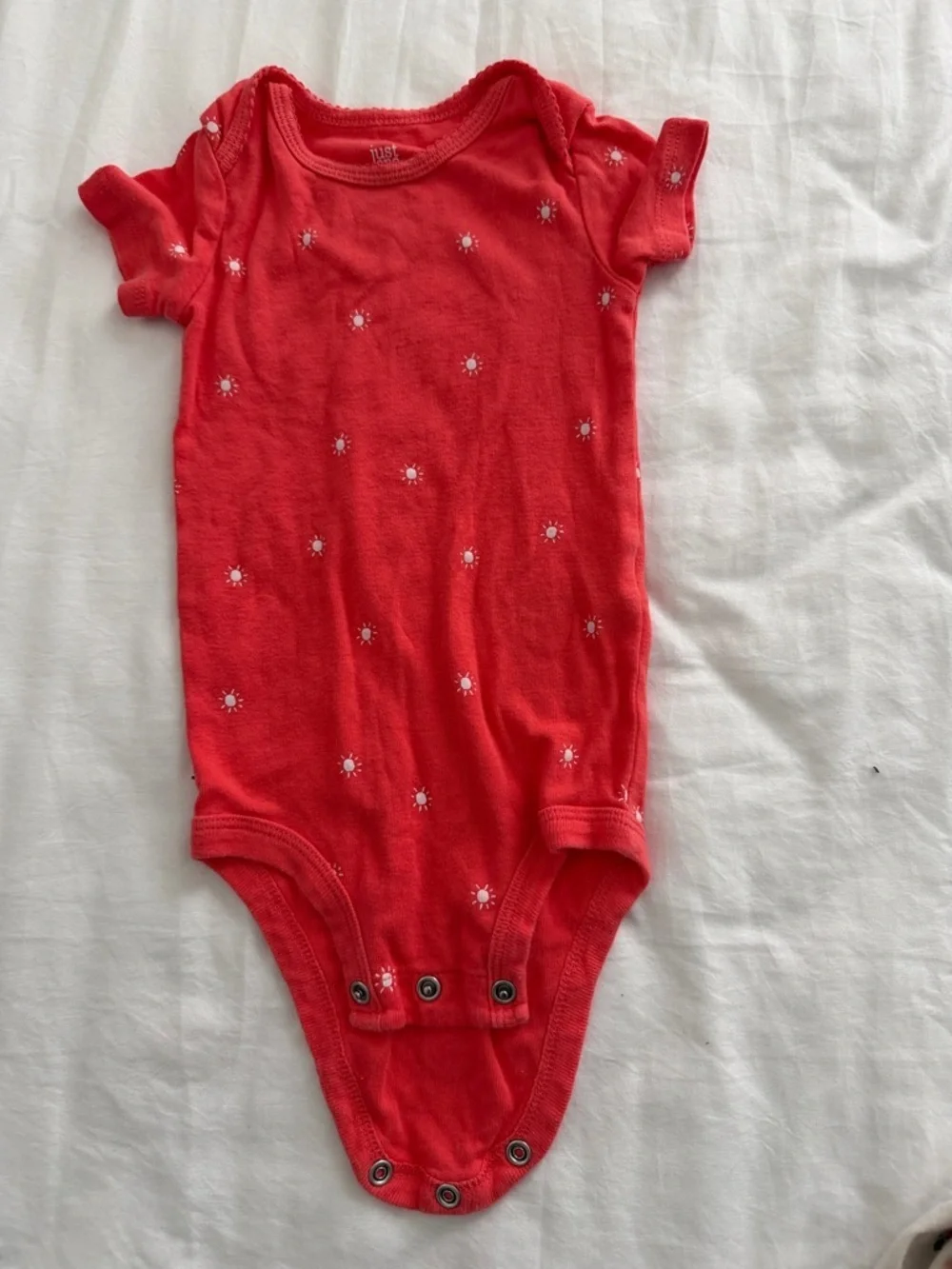 Baby Girls 6-Piece Outfit Set - Black, Coral, Cream & Orange